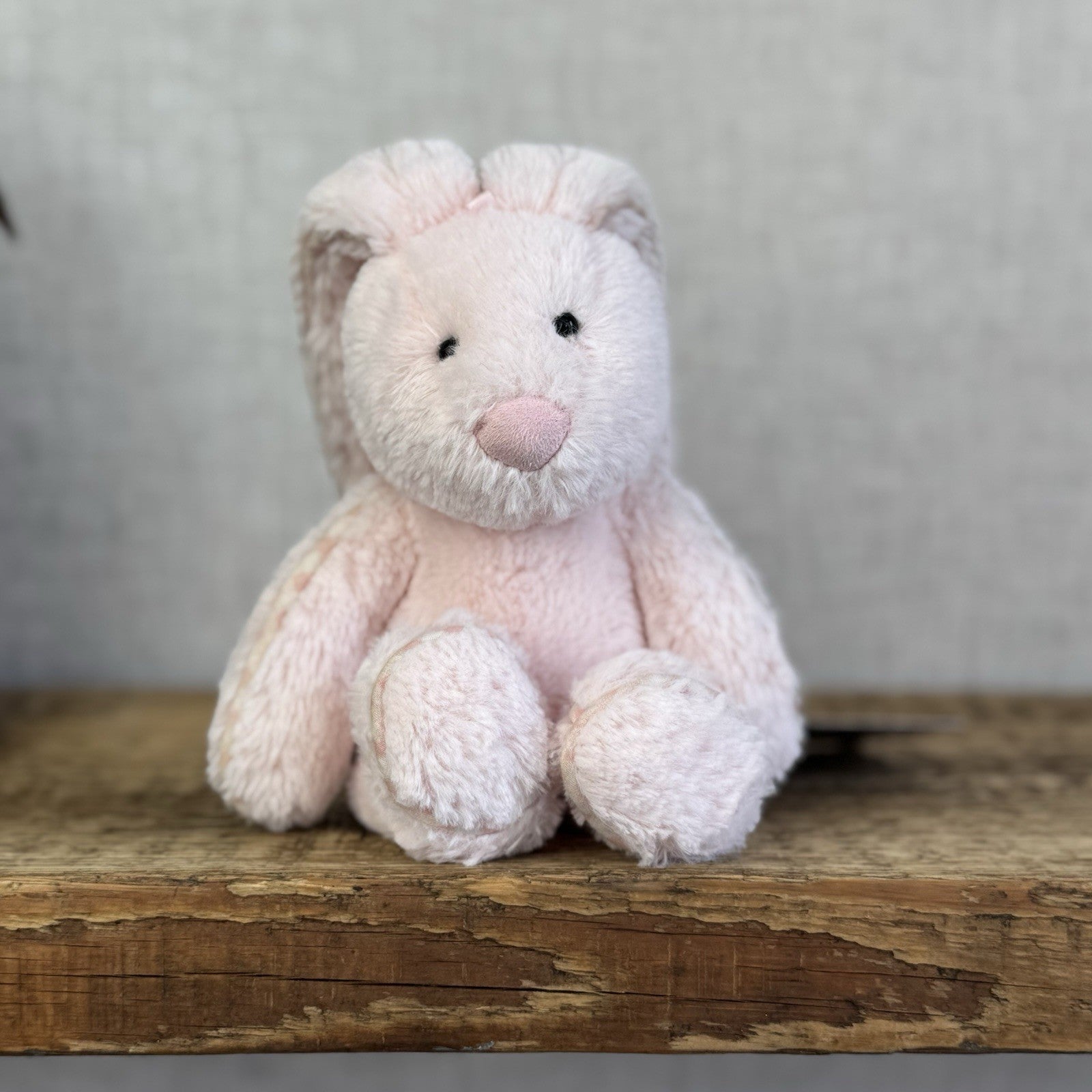 Jellycat Jellykitten Vintage Piper Bunny Small - Pink Piper Bunny Rabbit 8"