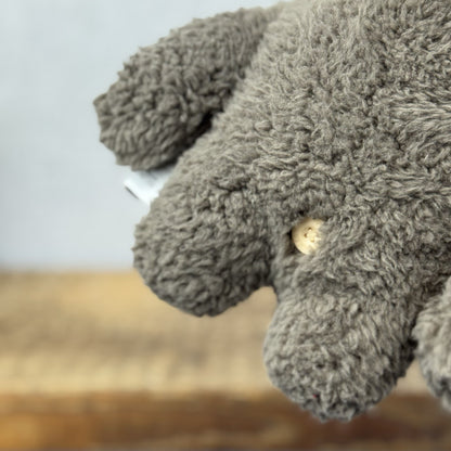 Fuggler Annoyed Alien - Brown Three Eyed Fuggler Rare Snuggle Brown Fleece Rare