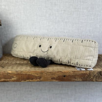Jellycat Large Amuseable Ruler - Big Ruler Soft Toy Stationary Plush 12”