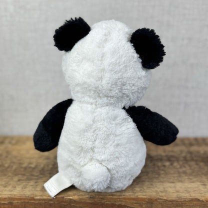 The Little White Company Panda Soft Toy- Soft Panda Beanie 12"