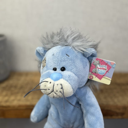 Blue Nose Friends Rocky The Lion - Floppy Blue Lion New With Tags Retired Plush