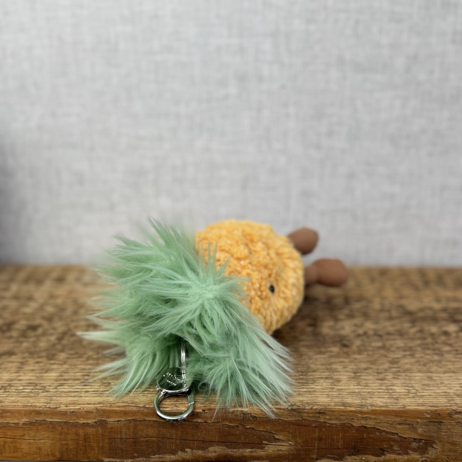 Jellycat Amuseable Pineapple Keyring Bag Charm  Retired Rare Keyring Plush