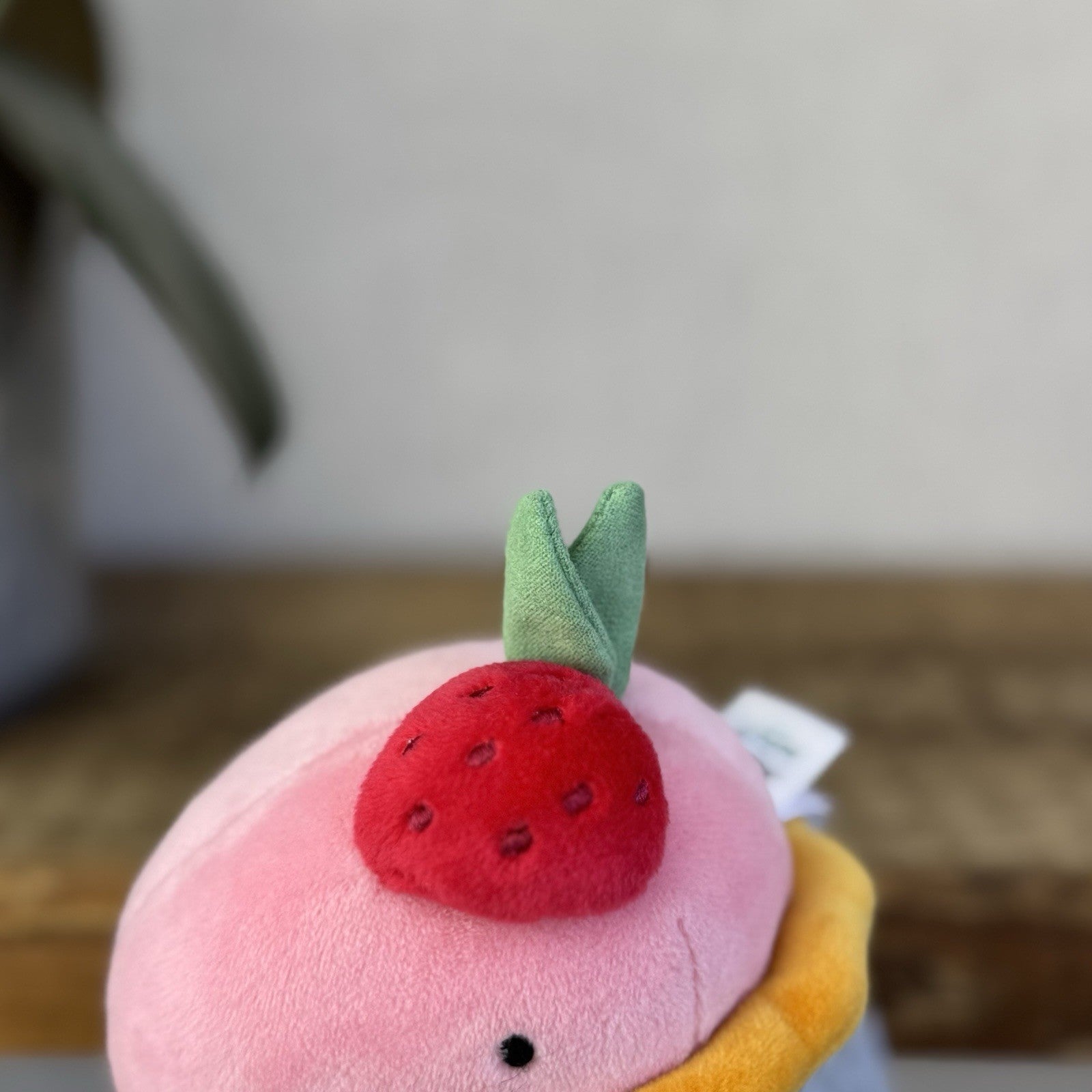 Jellycat Pretty Patisserie Dome Framboise Collectible Plush - Small Pink Cake 5"