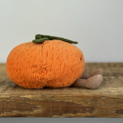 Jellycat Small Amuseable Clementine - Small Orange With Legs 6"