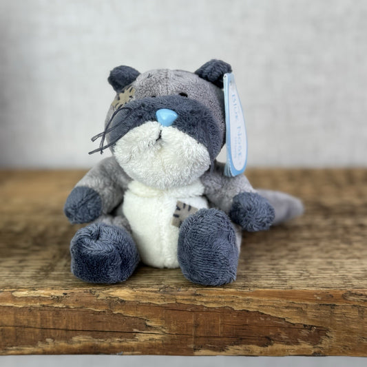 Blue Nose Friends Mack Otter #46 - Small Grey/Blue Otter Soft Toy Mini