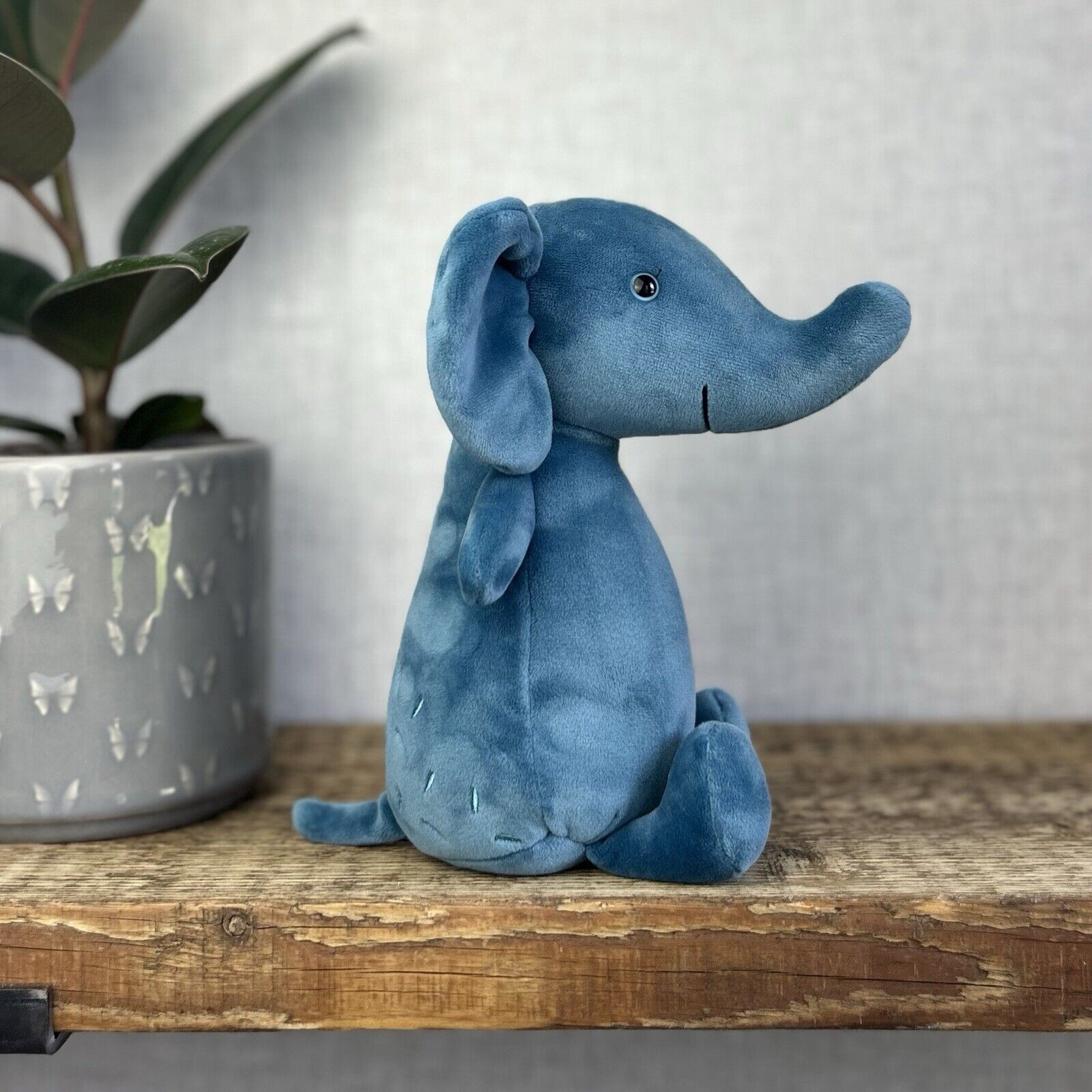 Jellycat Woddletot Elephant - Suede Soft Plush Toy Elephant Beanie 12”