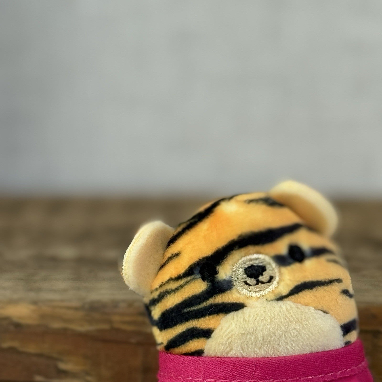 Squishmallow Squishville - Tina Tiger Miniature Squish Soft Toy In Skirt 2"