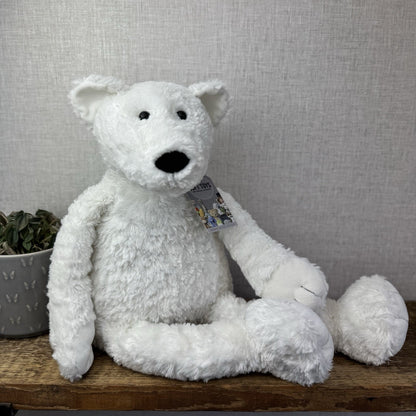 The Little White Company Huge Oscar Bear Pickles Beanie 23" (Jellycat Collab)