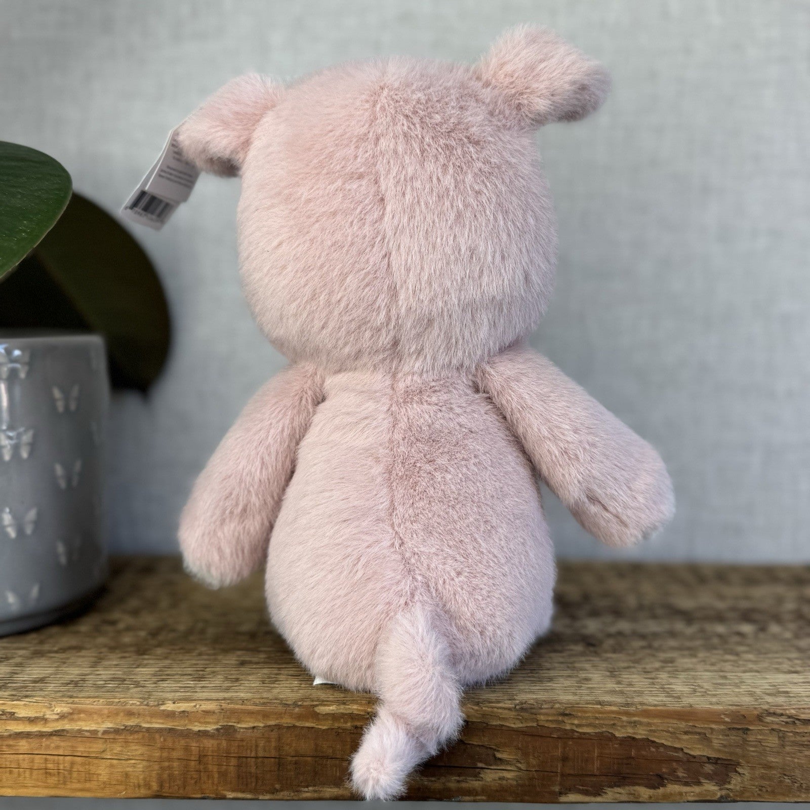 Jellycat Beepi Pig - Medium Fluffy Pig Beanie Soft Toy Cute Farm Plush 12"