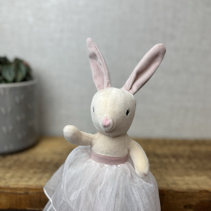 Jellycat Etoile Bunny - Small Ballerina Bunny Soft Toy Retired Pink/Beige 10"