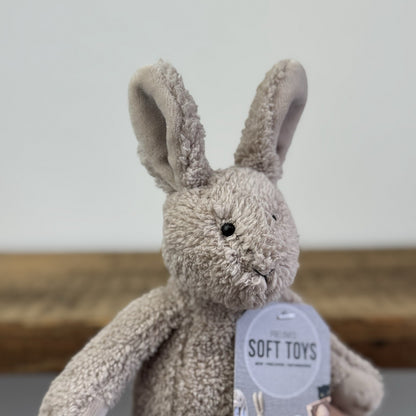 Jellycat Lil Slackajack Bunny - Tiny Vintage Mini Bunny Plush Beanie Soft Toy 8”