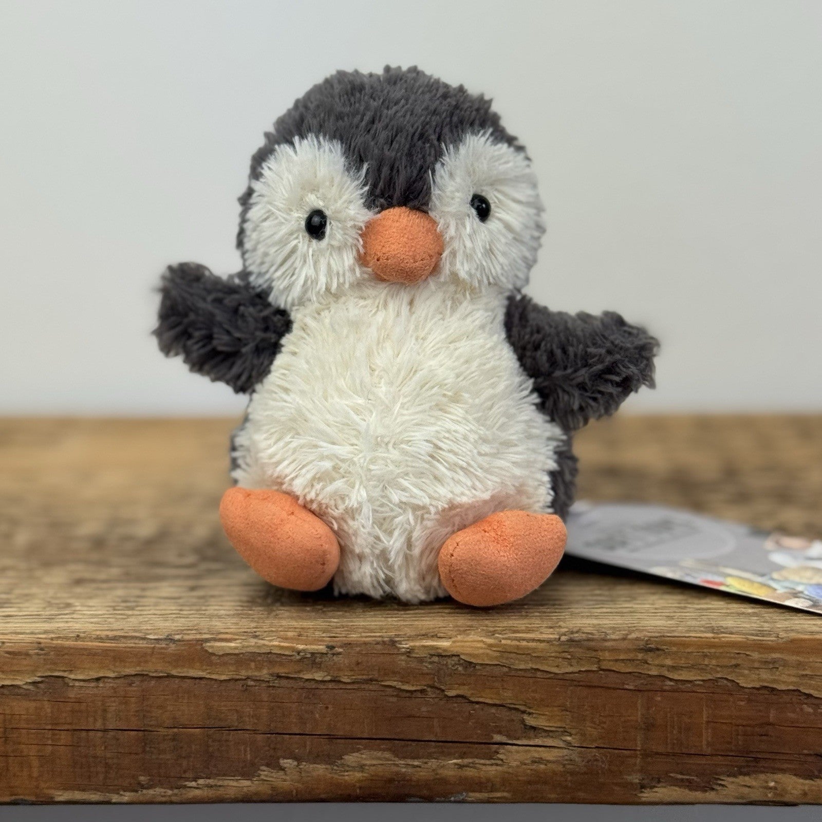 Jellycat Tiny Peanut Penguin - Tiny Penguin Jellycat Soft Toy Plush 4" Bird