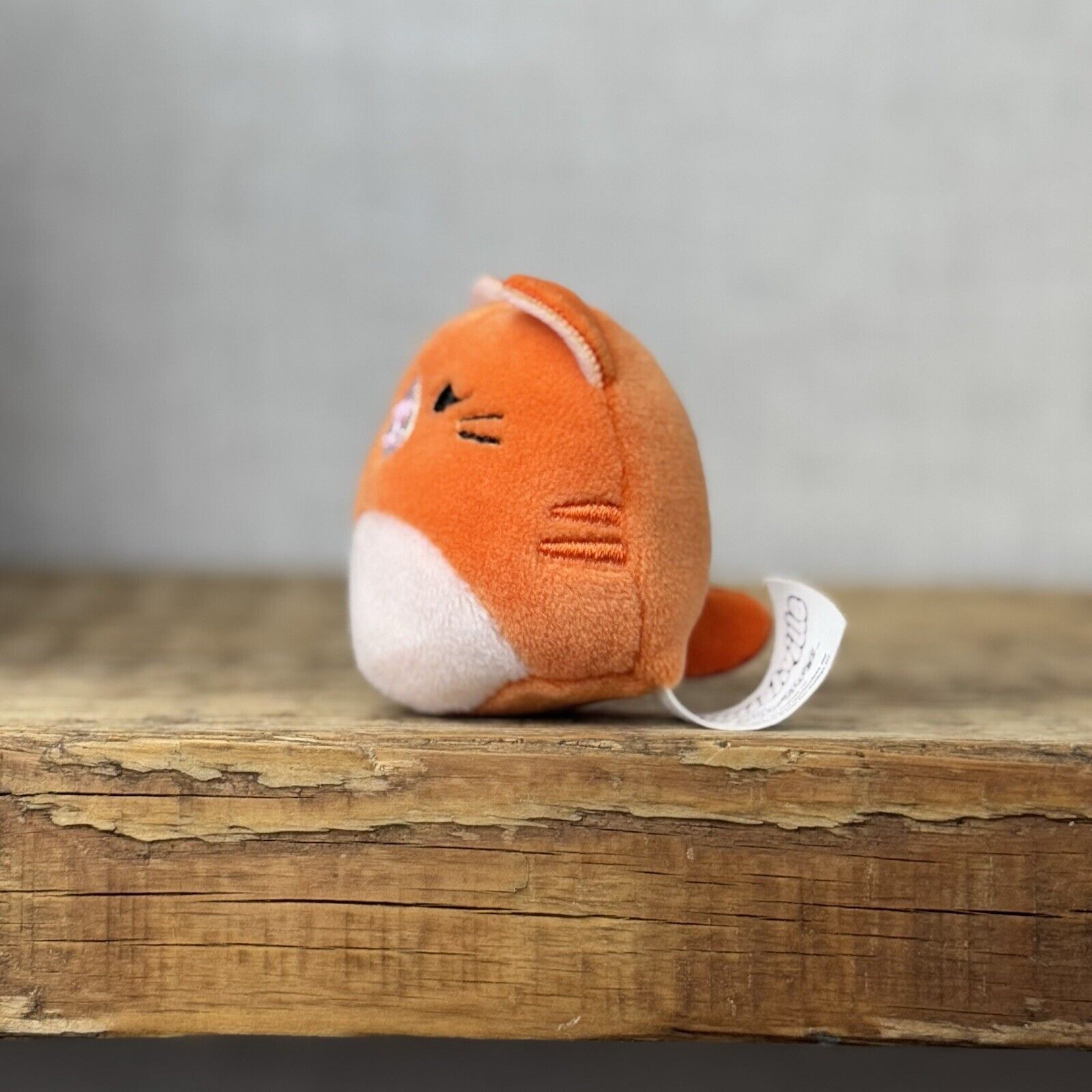 Squishmallow Squishville - Tiny Orange Cat - Gigi Tiny Squishville Cat 2 Inch