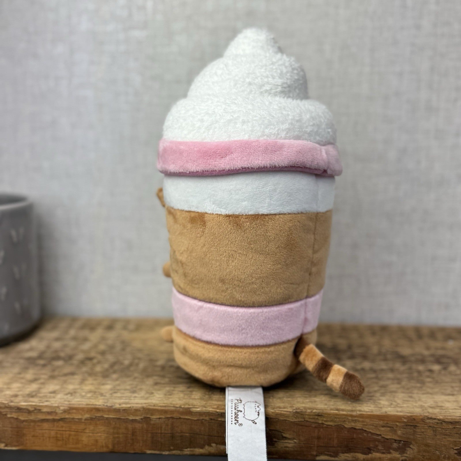 Gund Pusheen Cat - Pusheen Iced Coffee Soft Toy Collectible 10"