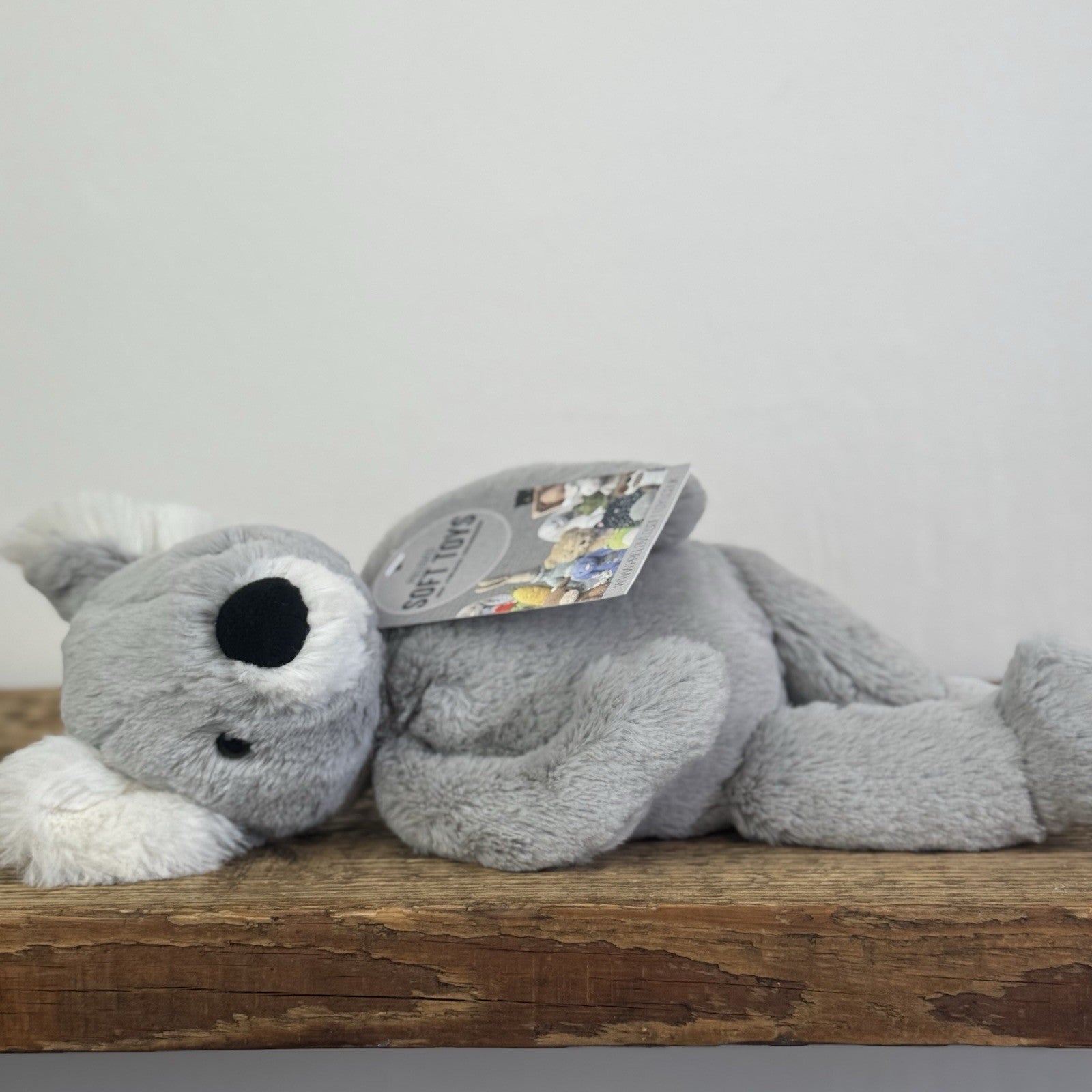Jellycat Small Benji Koala - Small Super Soft Grey Koala Beanie Retired 11"