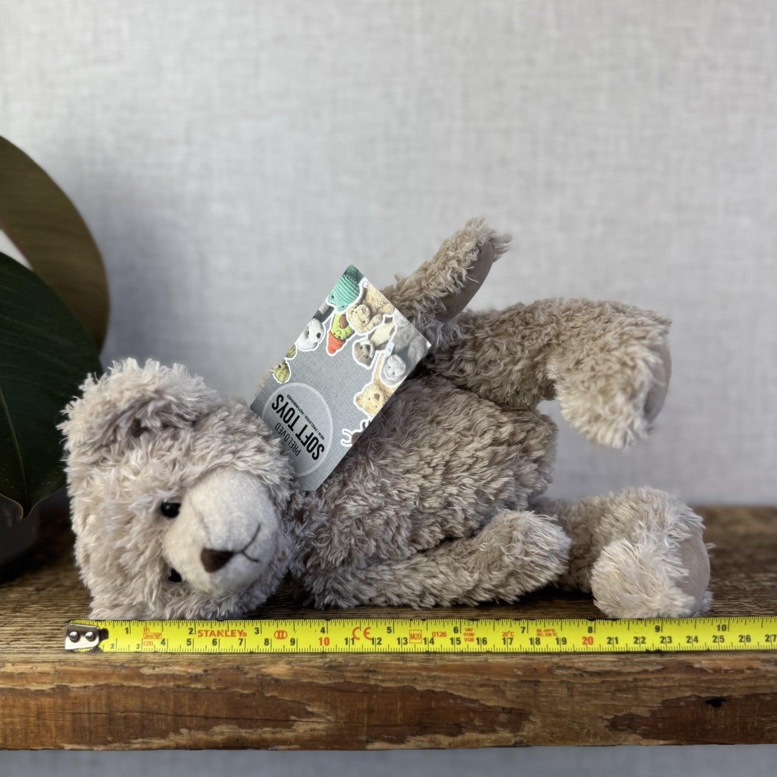 The Little White Company Bear - Traditional Beige Bear (Jellycat Collab) 10”