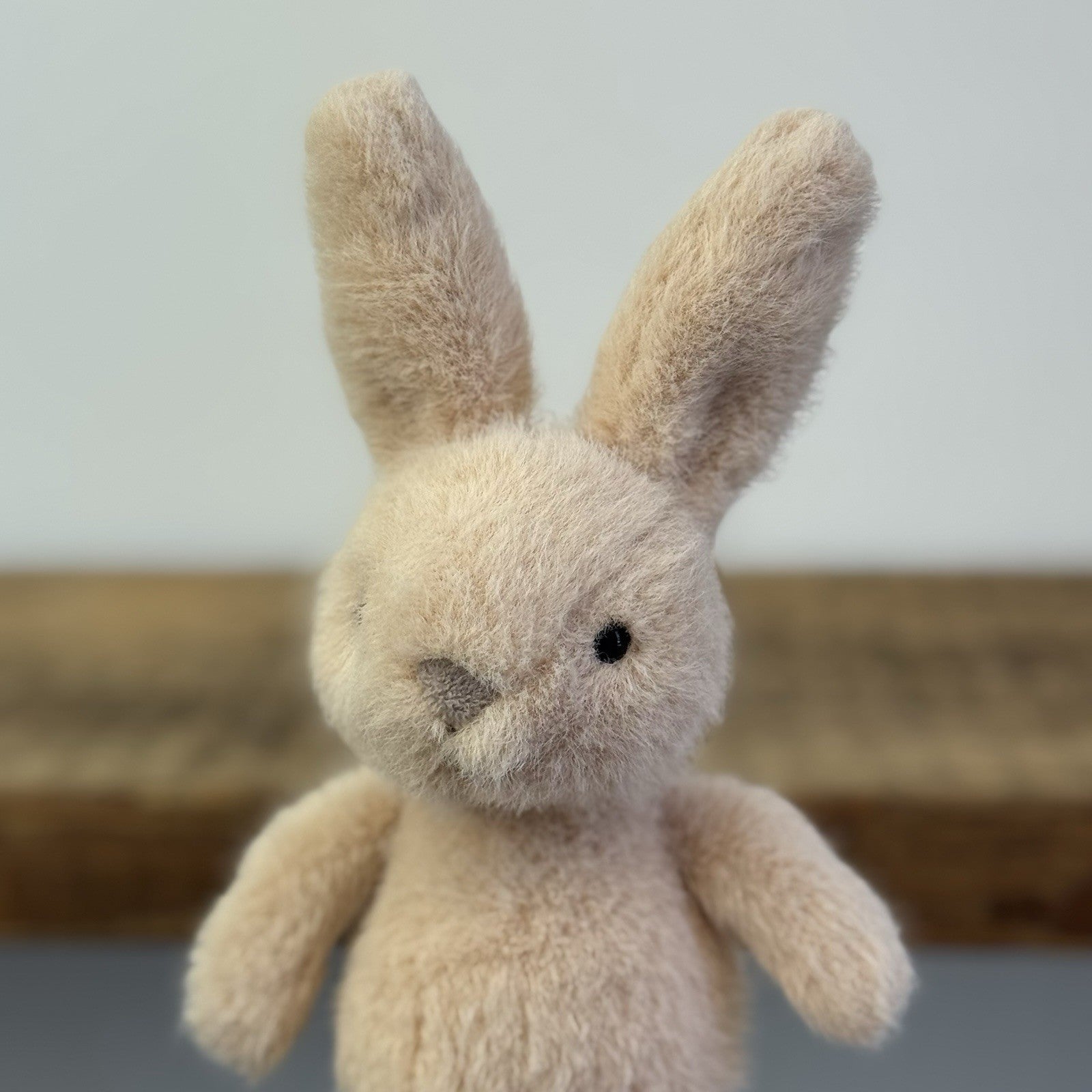 Jellycat Toppity Rabbit - Small Fluffy Rabbit Rare Retired Small Fluffy Bunny 8"