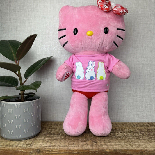 Build A Bear Hello Kitty Jolly Holly - Pink BAB hello Kitty Sanrio Collectible