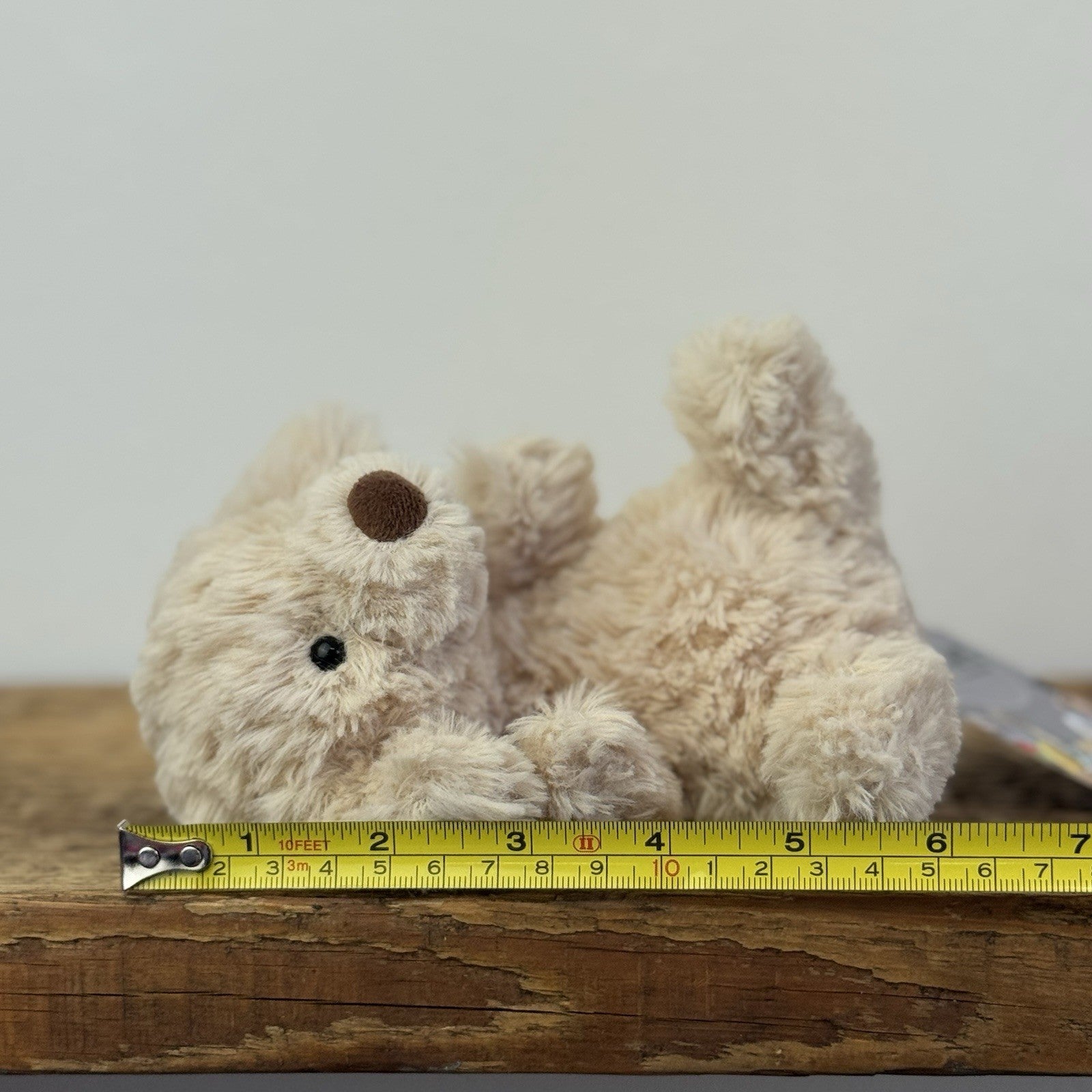 Jellycat Yummy Puppy - First Release - Golden Tiny Beanie Dog Rare 6"