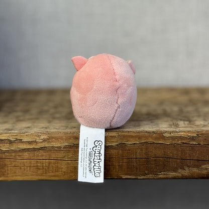 Squishmallow Squishville - Petra Pink Pig Tiny 2" - 2021 Farm Squishville 