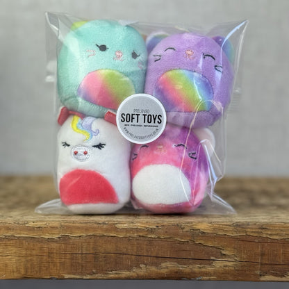 Squishmallow Squishville - Caticorn Bundle x4 (Multi Buy Discount)