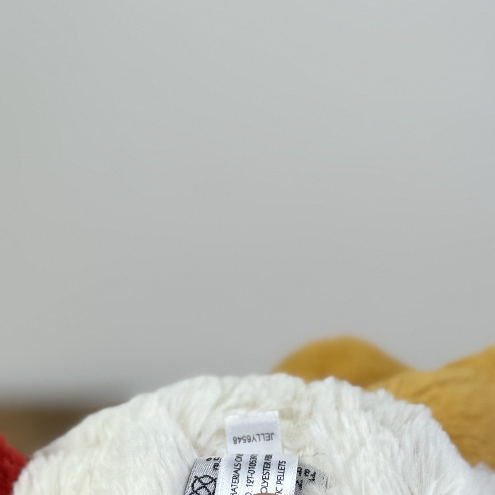 Jellycat Bashful White Chicken - Medium Fluffy Farm Animal Rare/Retired 12"