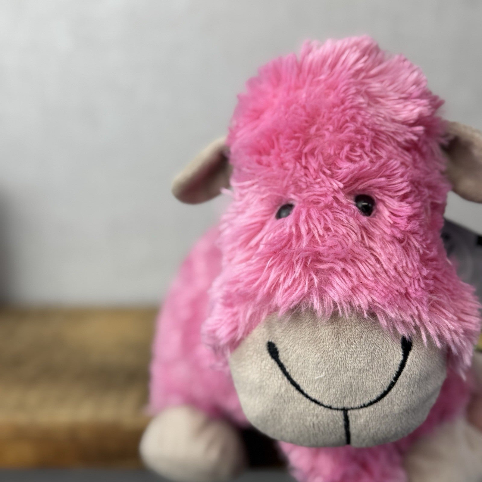 Bespoke Truffles Lamb/Sheep - Custom Pink Truffles Cushion 12"