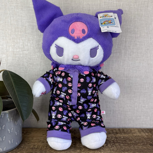 Build A Bear Purple Kuromi With Romper - New With Tags Sanrio Plush Toy