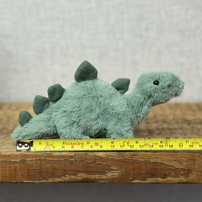 Jellycat Mini Fossily Stegosaurus - Tiny Dinosaur Beanie Plush Mini Dino 6" (#2)