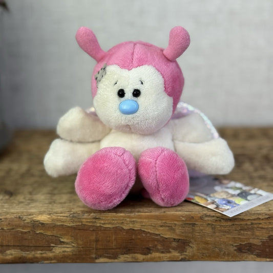 Blue Nose Friends Sasha MilkMoth #142 Limited Edition Pink Friend Beanie 5" NWOT