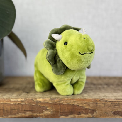 Jellycat Small Mellow Mallow Dinosaur - Super Soft Green Velour Squishy Dinosaur