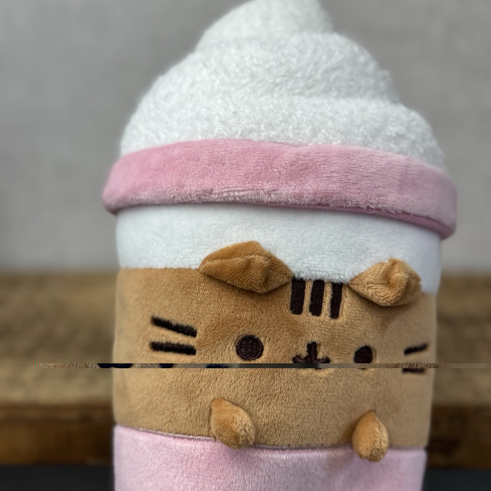Gund Pusheen Cat - Pusheen Iced Coffee Soft Toy Collectible 10"