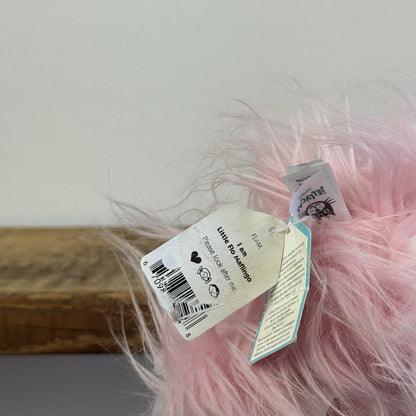 Jellycat Small Flo Maflingo - Fluffy Pink Flamingo Beanie With Tags (imperfect)