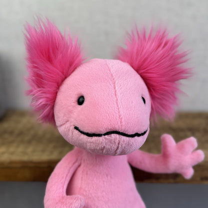Jellycat Alice Axolotl Medium Retired New With Tags Sea creature Plush 12”