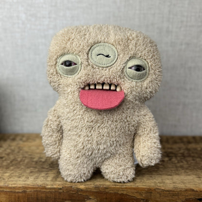 Fuggler Limited Edition Annoyed Alien - Funny Cream Wink Eyed Fuggler Rare