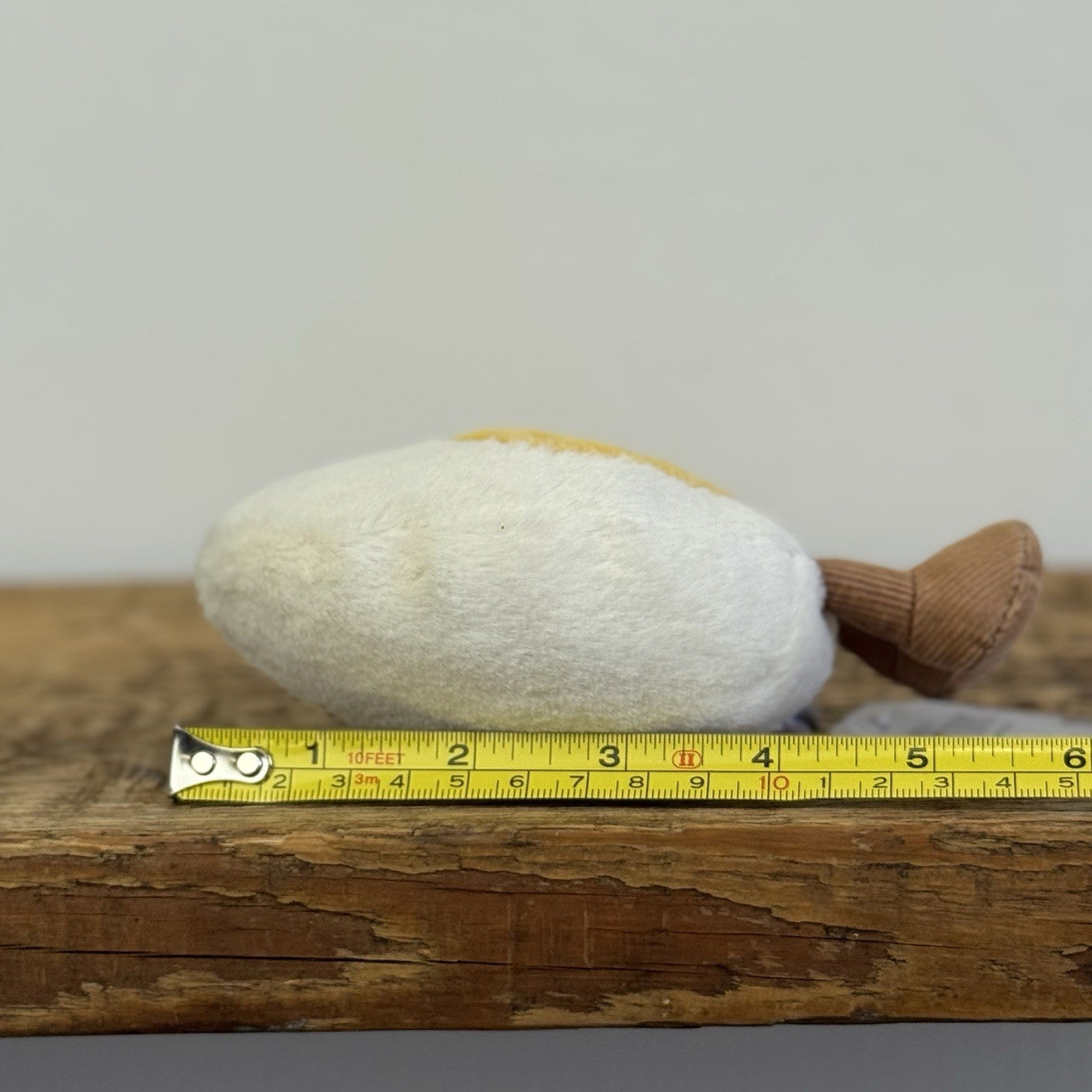 Jellycat Laughing Boiled Egg - Laughing Egg Soft Toy Retired Small 5"