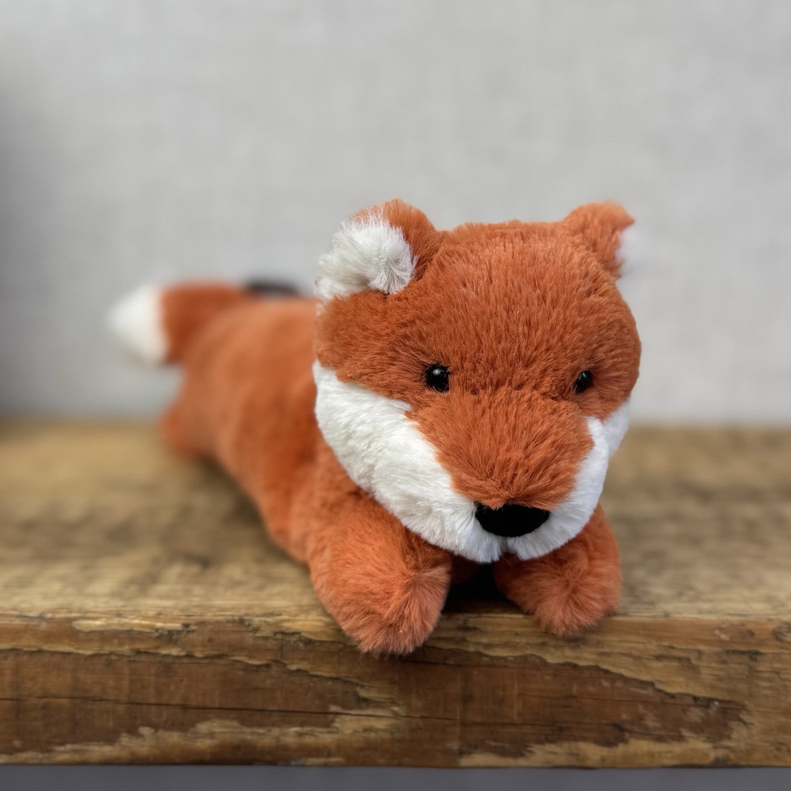 Jellycat Bashful Fox Pencil Case - Orange Fox Pencil Case Retired Small 8"