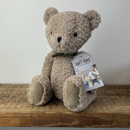 Jellycat Ambalie Bear - Beige/Brown Retired Traditional Bear Retired 11"