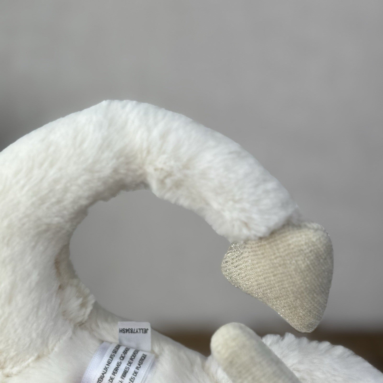 Jellycat Little Snow Dragon - White Dragon Laying Soft Toy Retired New With Tags