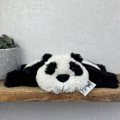 Jellycat Medium Truffles Panda Black White Soft Panda Cushion Vintage (#2)
