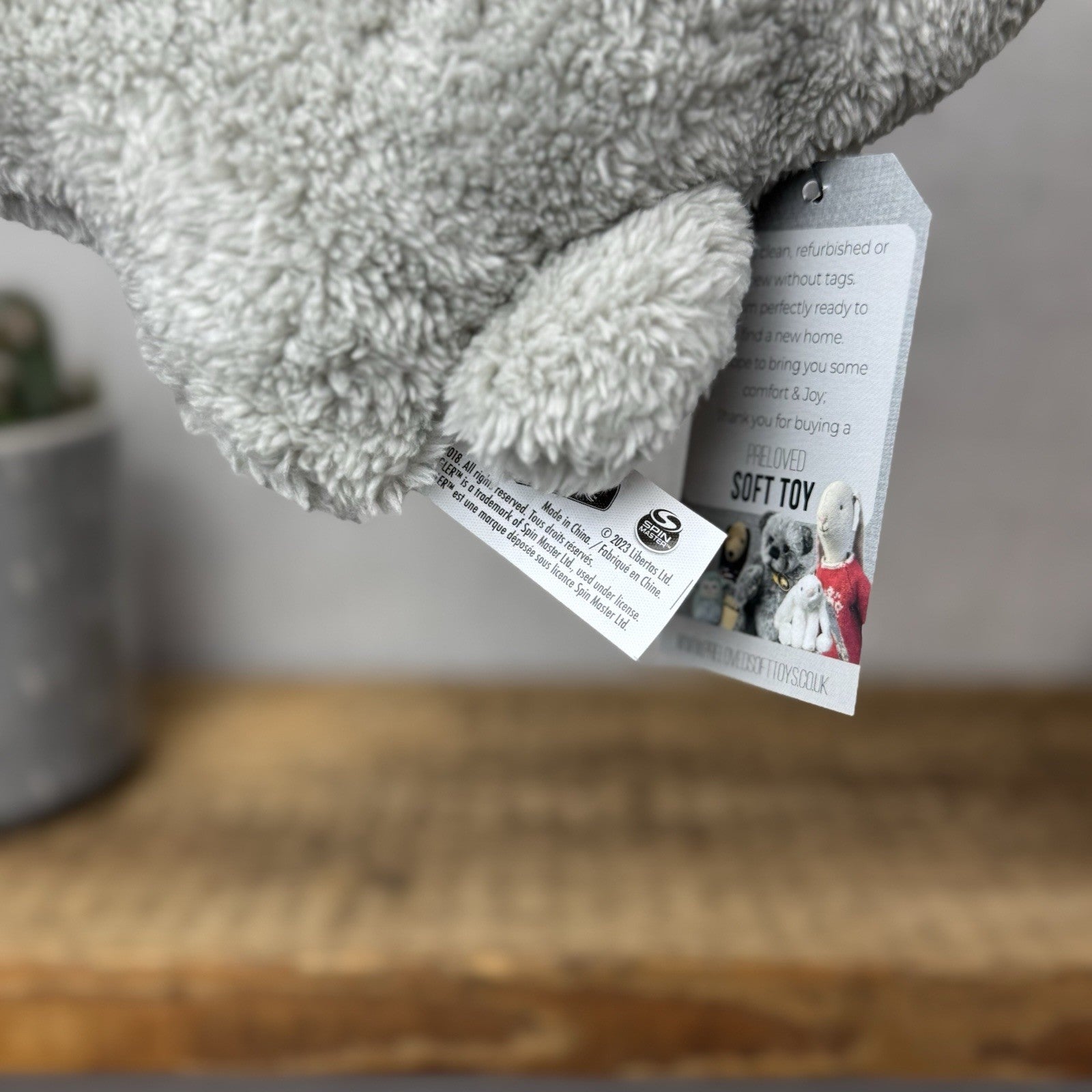 Fuggler Old Tooth Hairy Fuggs Fuggler - Moustache Funny Ugly Monster Grey/Brown