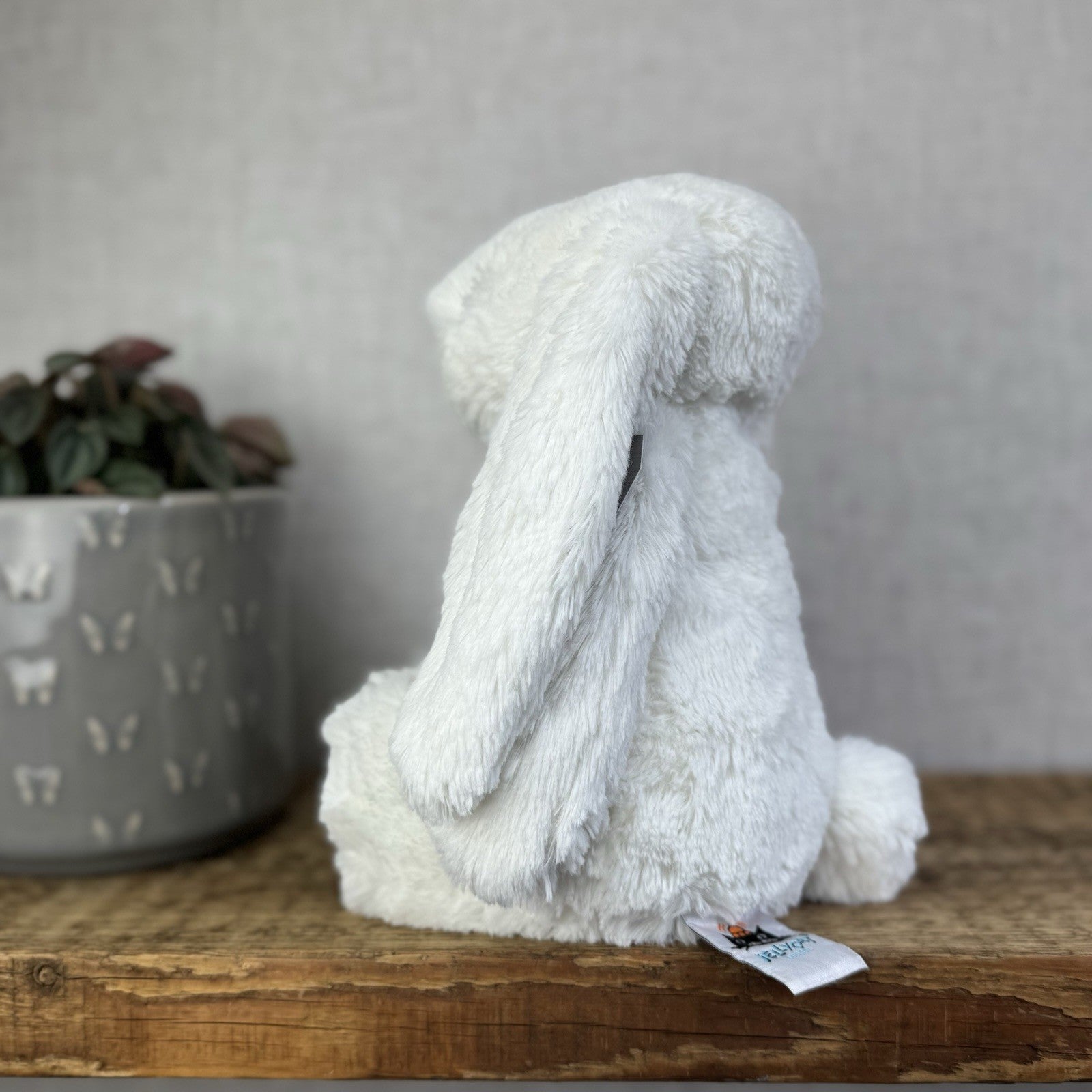 Jellycat The Little White Company White Bashful Bunny White Bunny Retired 12"