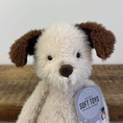Jellycat Sweetie Puppy - Medium Fluffy Beige Puppy Dog Retired/Rare 12"
