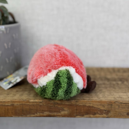 Jellycat Small Amuseable Watermelon Slice Fluffy Melon Soft Toy Rare Retired 6”