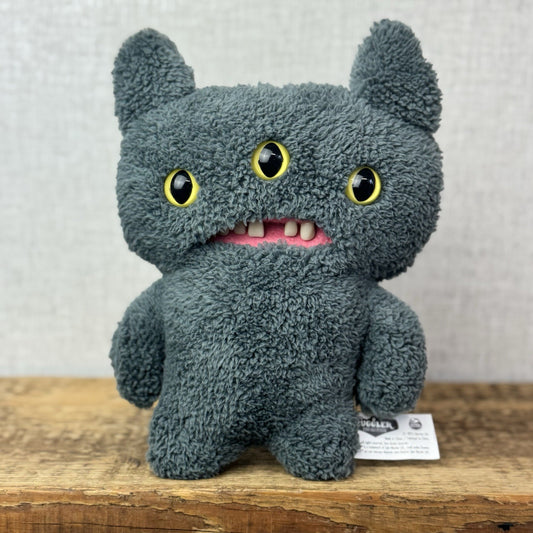 Fuggler Reek-o Grey Fluffy Snuggler Fuggler Rare Retired 2018 Edition 
