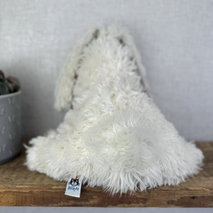 Jellycat Medium Truffles Bunny Rabbit - Large Cream Floppy Cushion Soft Vintage 