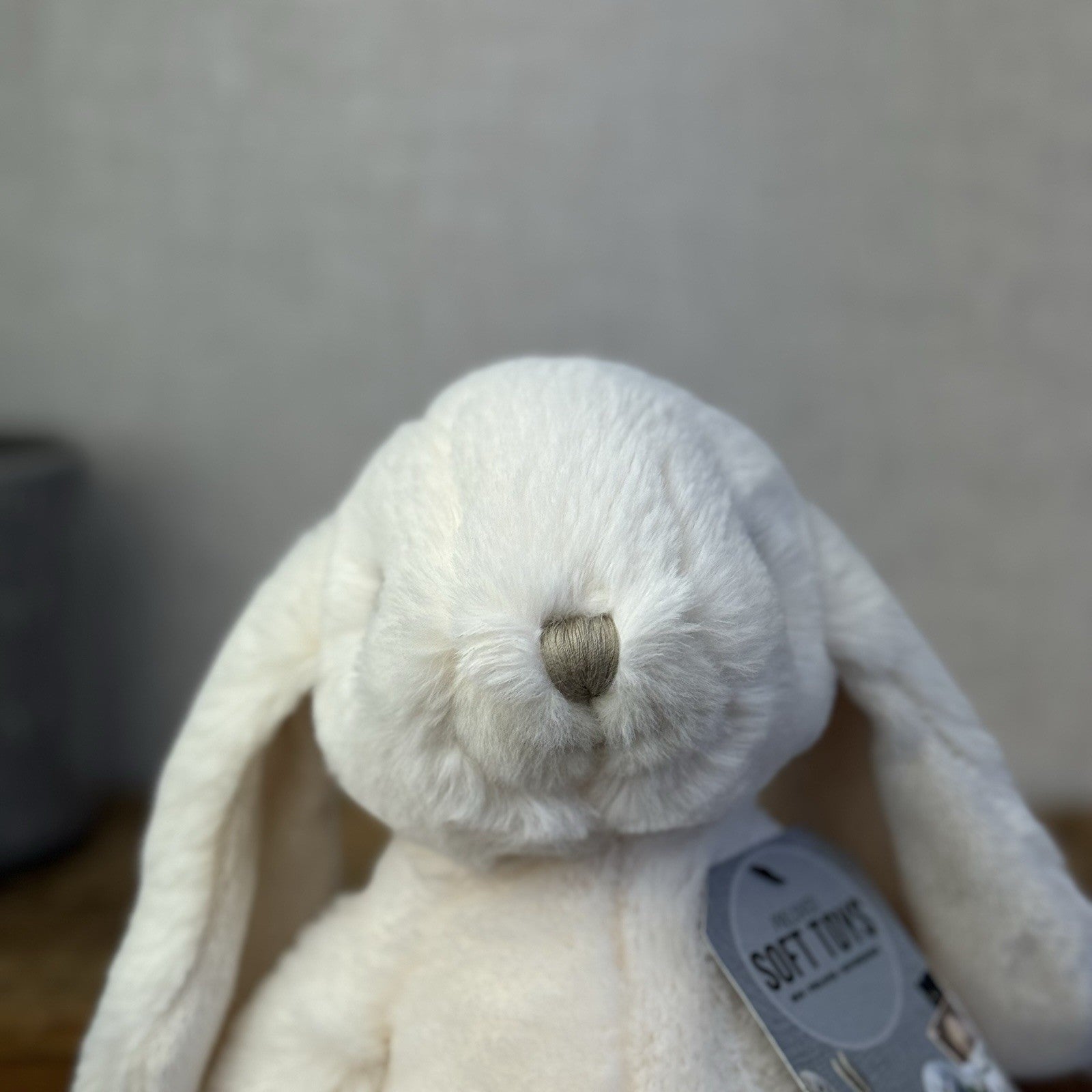 Bukowski Bears - Lovely Kanini Bunny White - White Floppy Beanie Rabbit Plush 