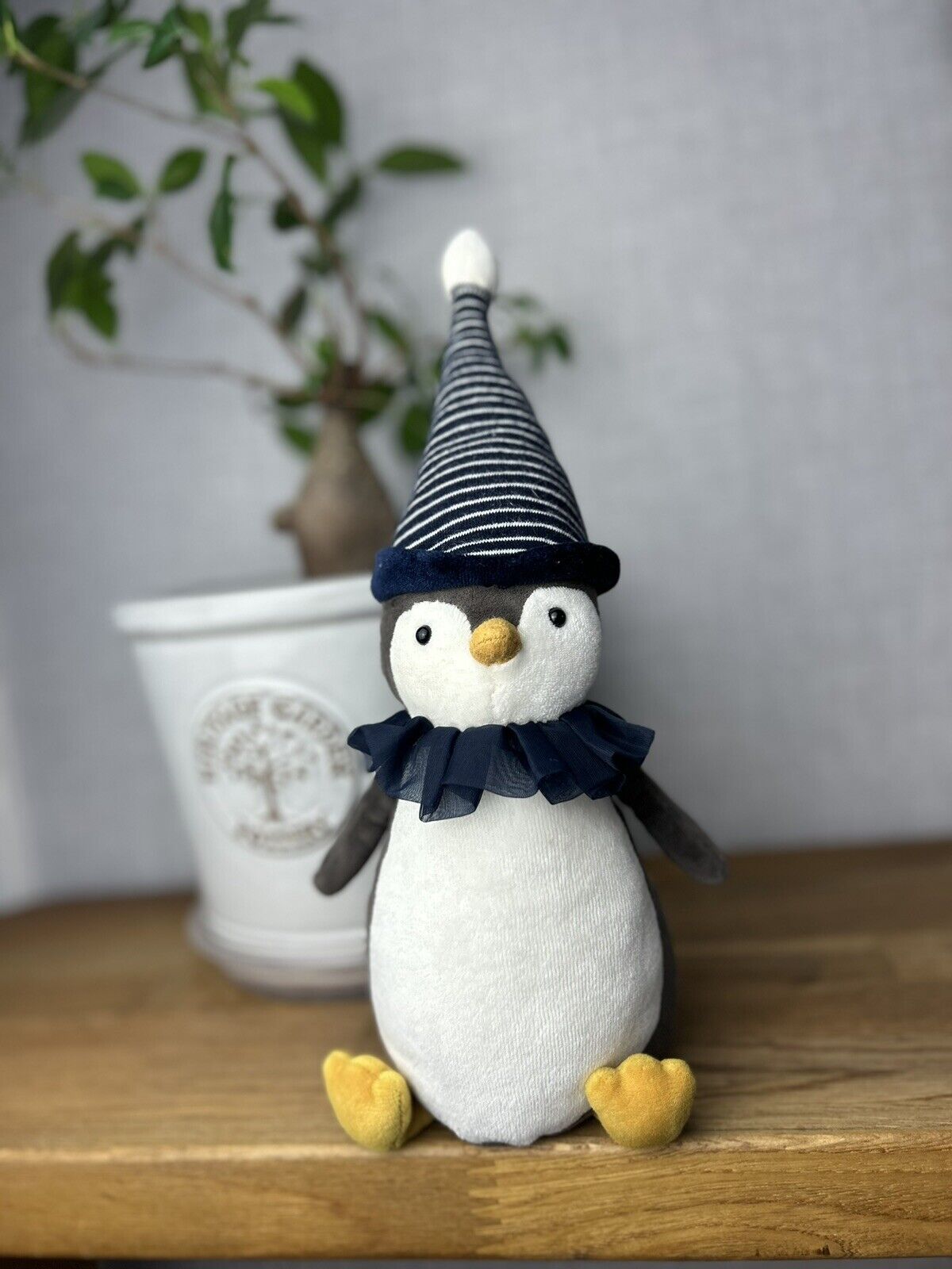 Jellycat Yule Penguin - Jellycat Medium Penguin In Hat - Christmas Jellycat