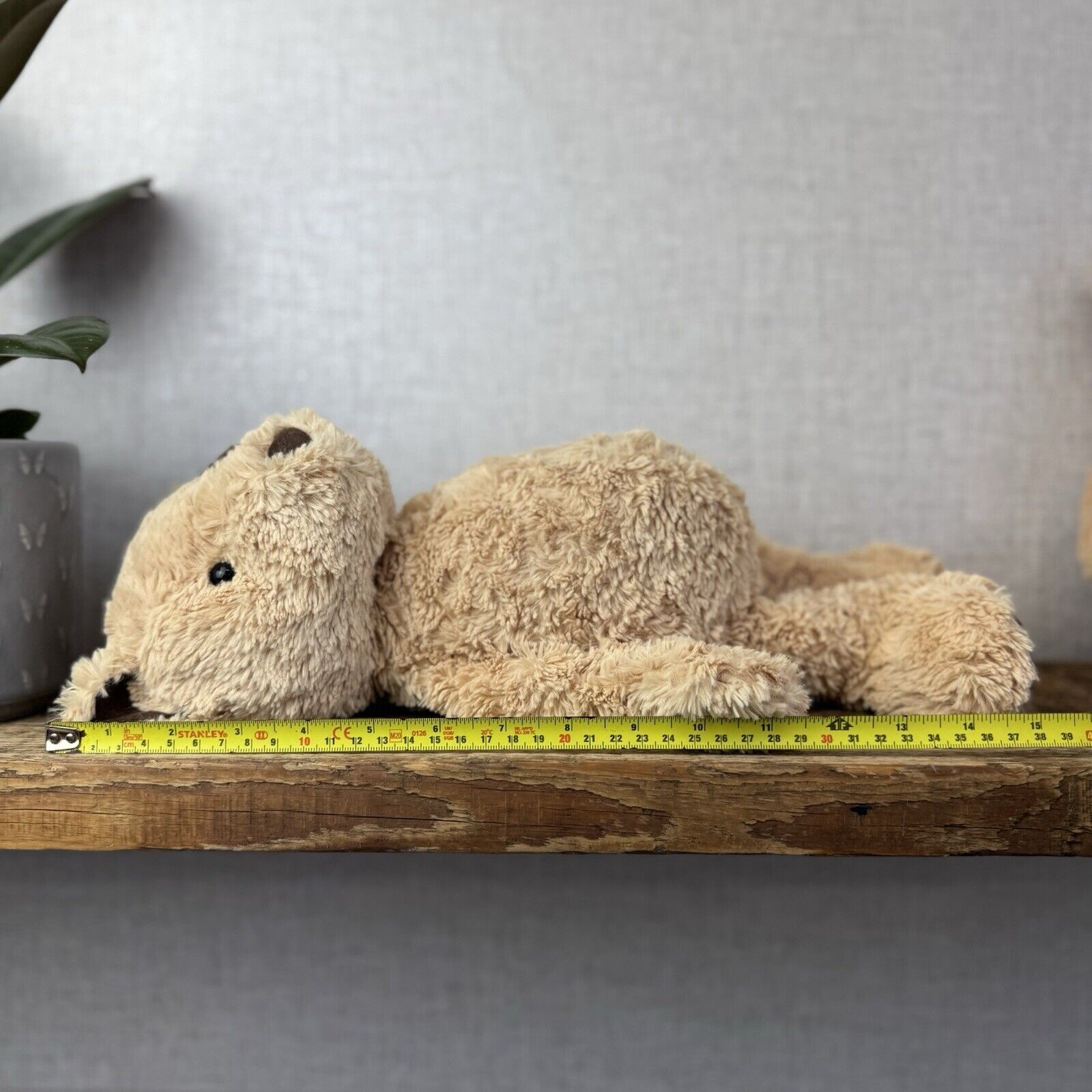 Jellycat Medium Oliver Bear - Old RARE Bear Original Oliver Bear Brown/Tan 16"