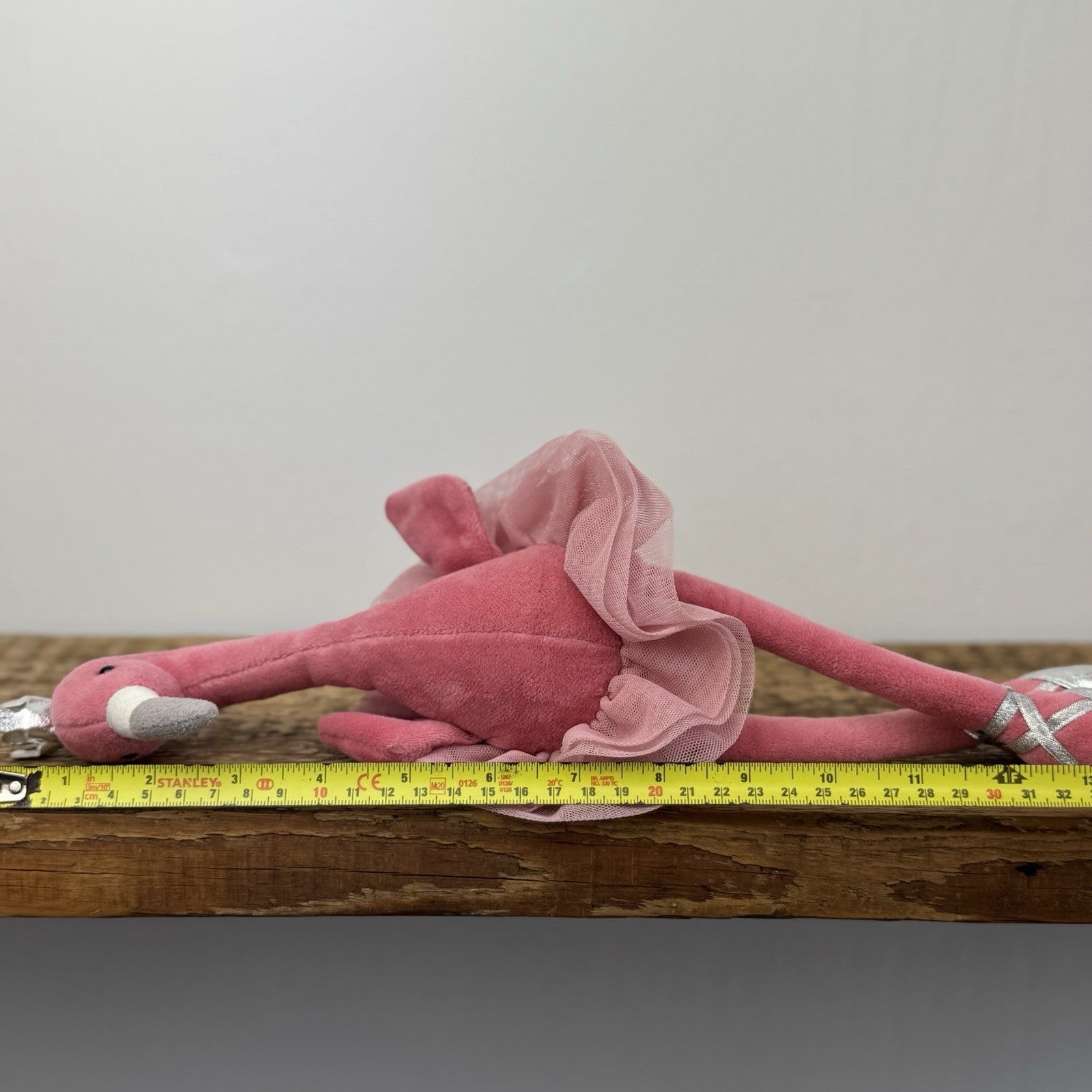 Jellycat Fancy Flamingo - Pink Ballerina Flamingo With Tags (imperfect Tags)